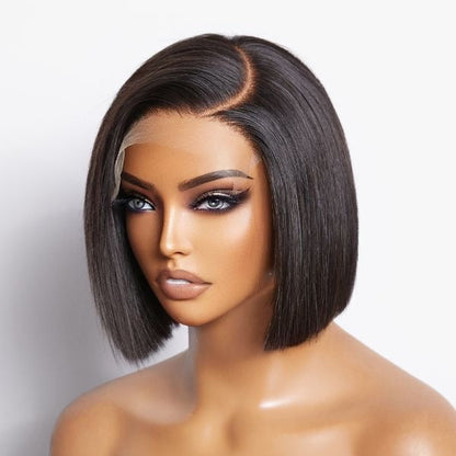 SIDE PART HD LACE BOB WIG (HD LACE FRONTAL)