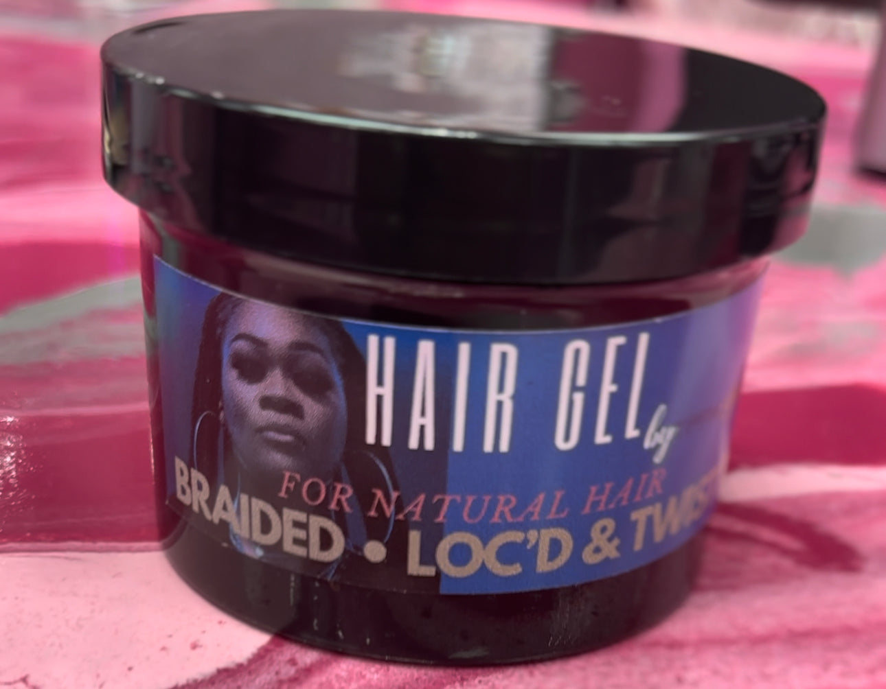 Braid Gel Extreme Hold, 6 oz -Nourishing, Adds Shine, Moisture Boosting, Long Lasting Hold, For All Hair Types