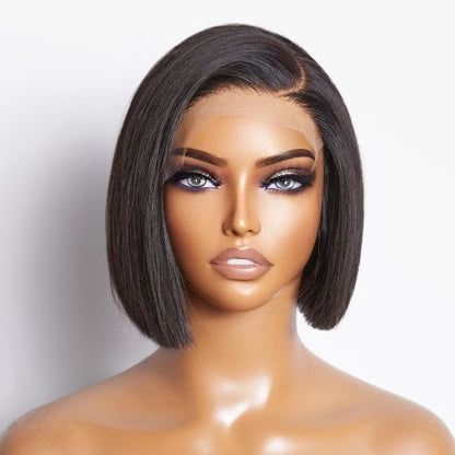 SIDE PART HD LACE BOB WIG (HD LACE FRONTAL)