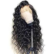 28 Inch Loose Wave Lace Front Wigs Human Hair Loose Deep Wave Wig 180 Density 13x4 HD Full Lace Frontal Wig Pre Plucked with Baby Hair Wet and Wavy Human Hair Wigs for Black